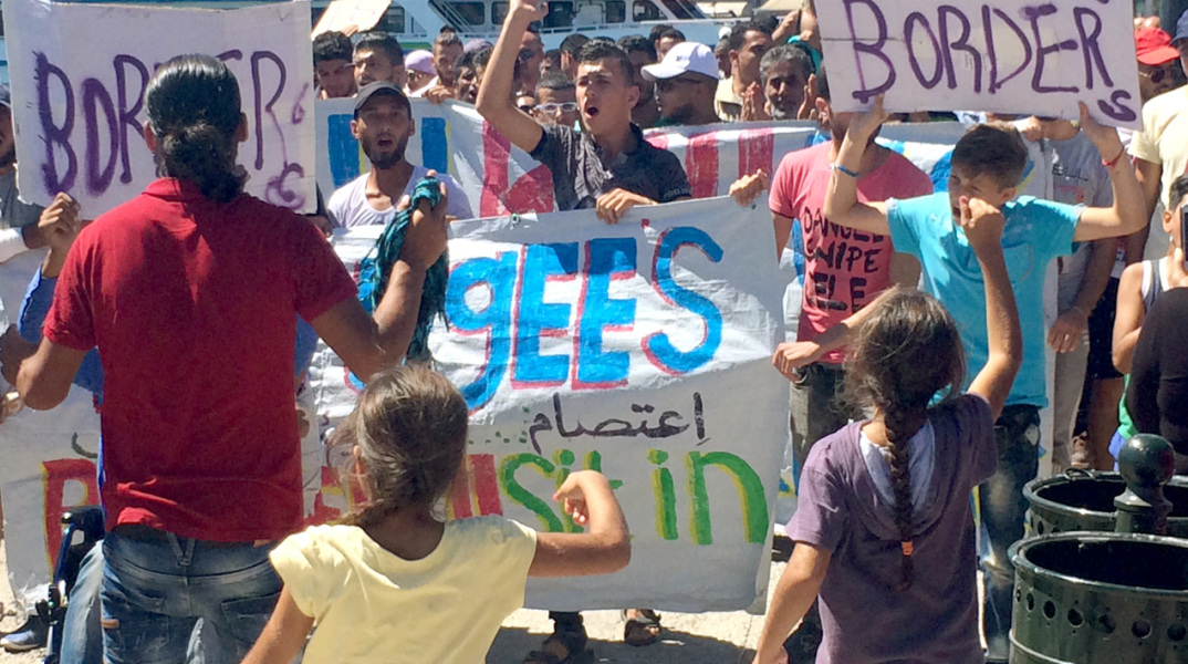 Χίος: Για κακούργημα κατηγορούνται έξι πρόσφυγες που έκλεβαν λαχανικά