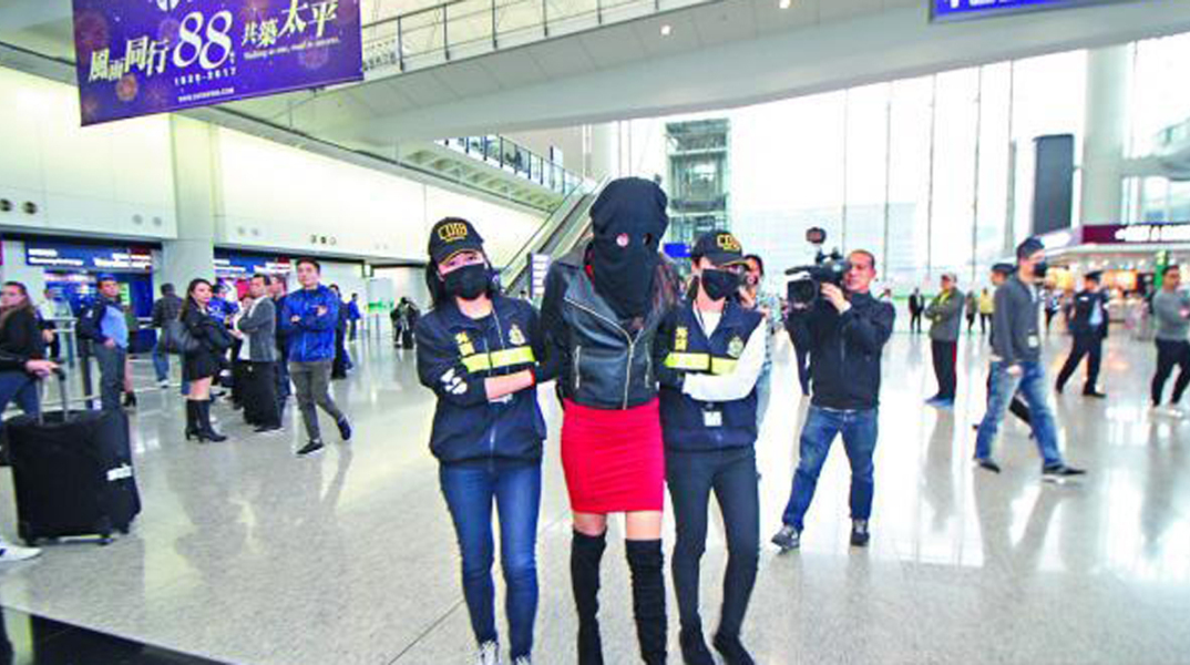 Συνελήφθη Ελληνίδα μοντέλο στο Χονγκ Κονγκ με μεγάλη ποσότητα κοκαΐνης