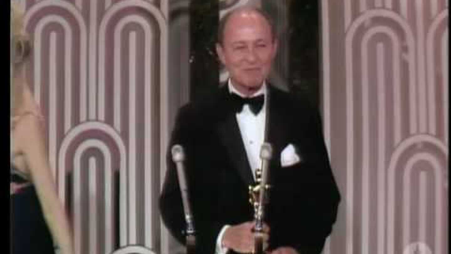 George C. Scott winning Best Actor for "Patton"