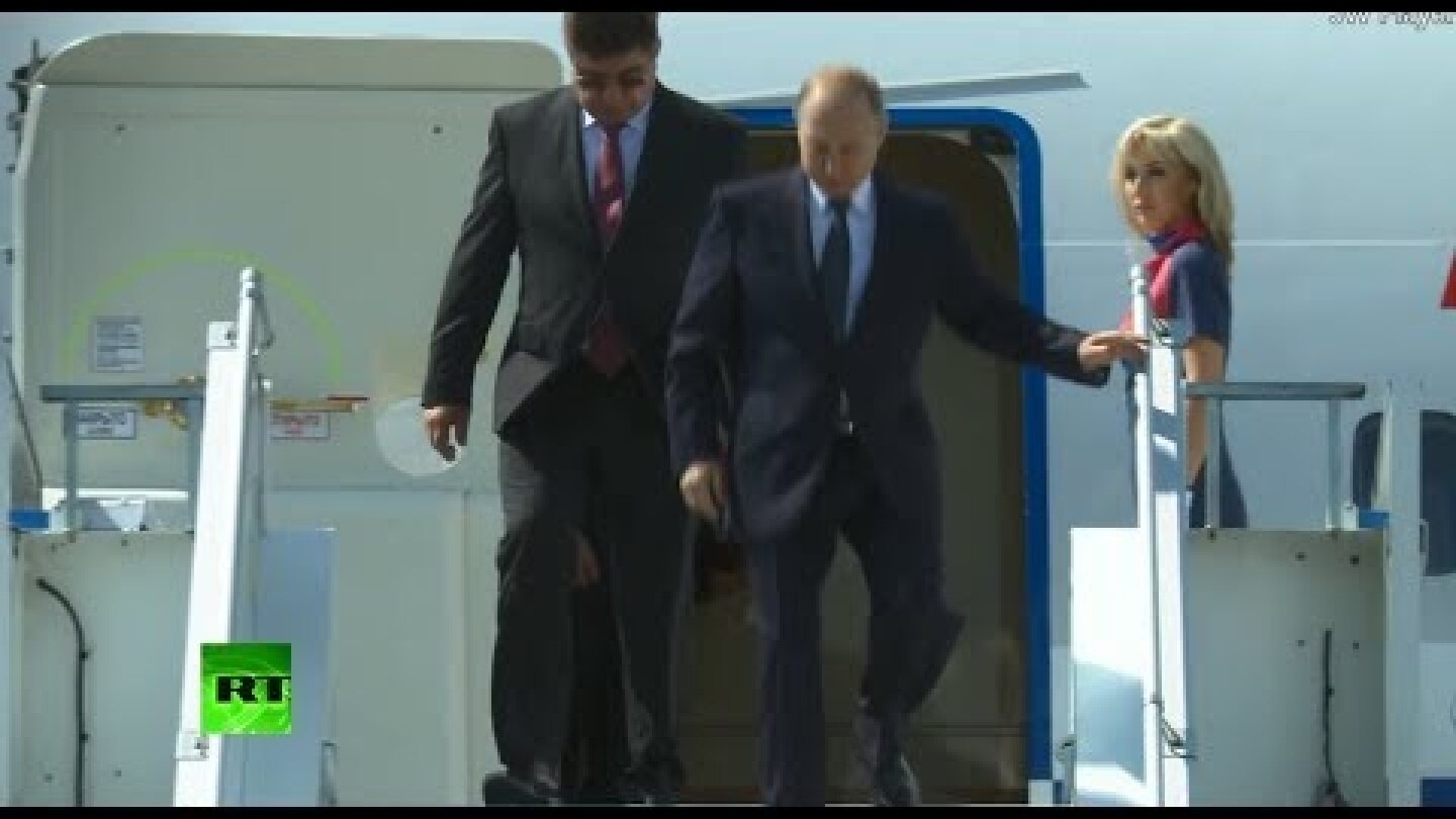 Putin-Trump meeting: Russian president arrives in Helsinki, Finland