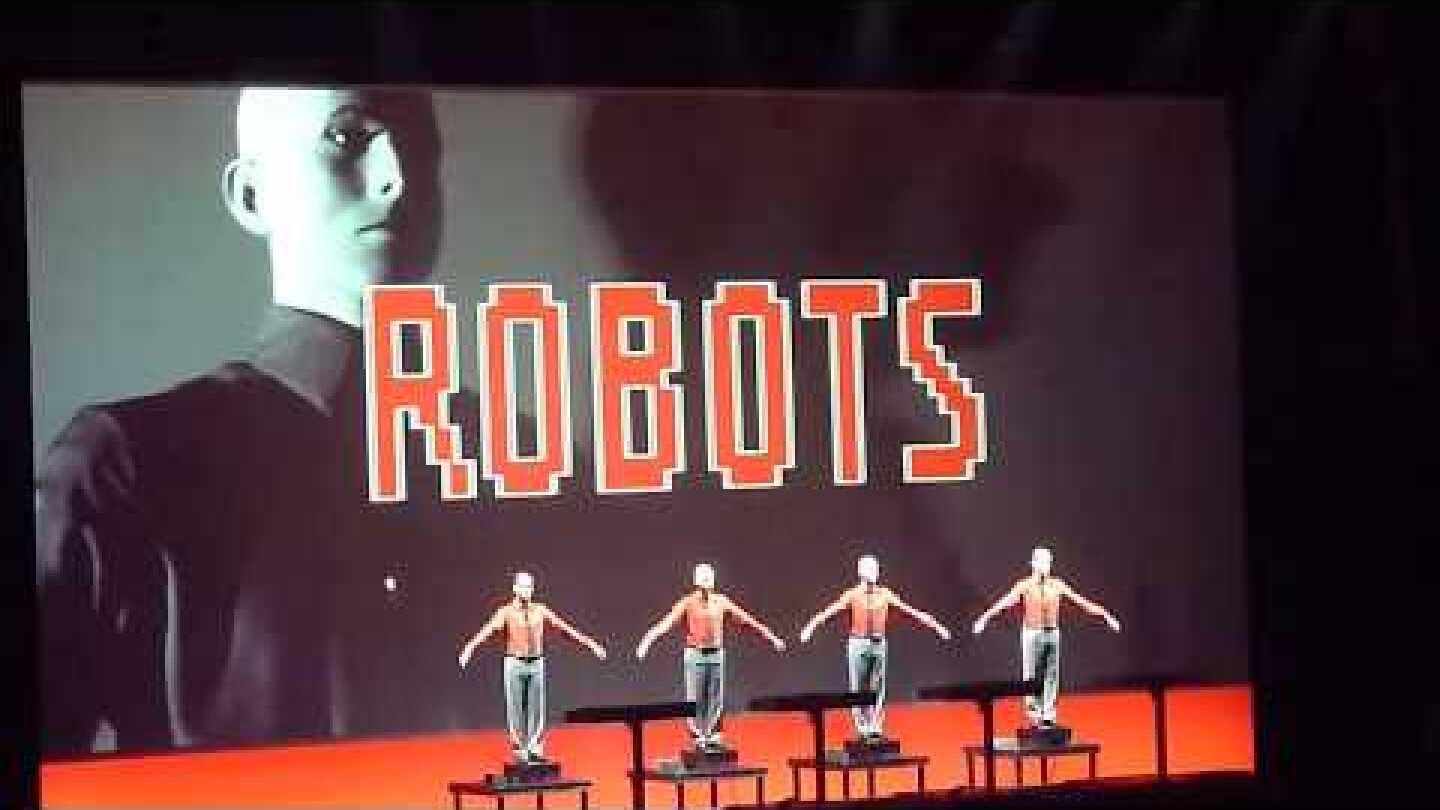 Kraftwerk - The Robots [Live - Tae Kwon Do Arena, Athens 03/03/2018]