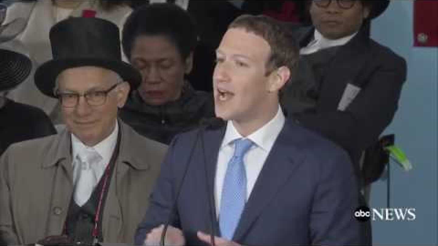 Mark Zuckerberg Harvard Commencement Speech 2017 FACEBOOK CEO'S FULL SPEECH