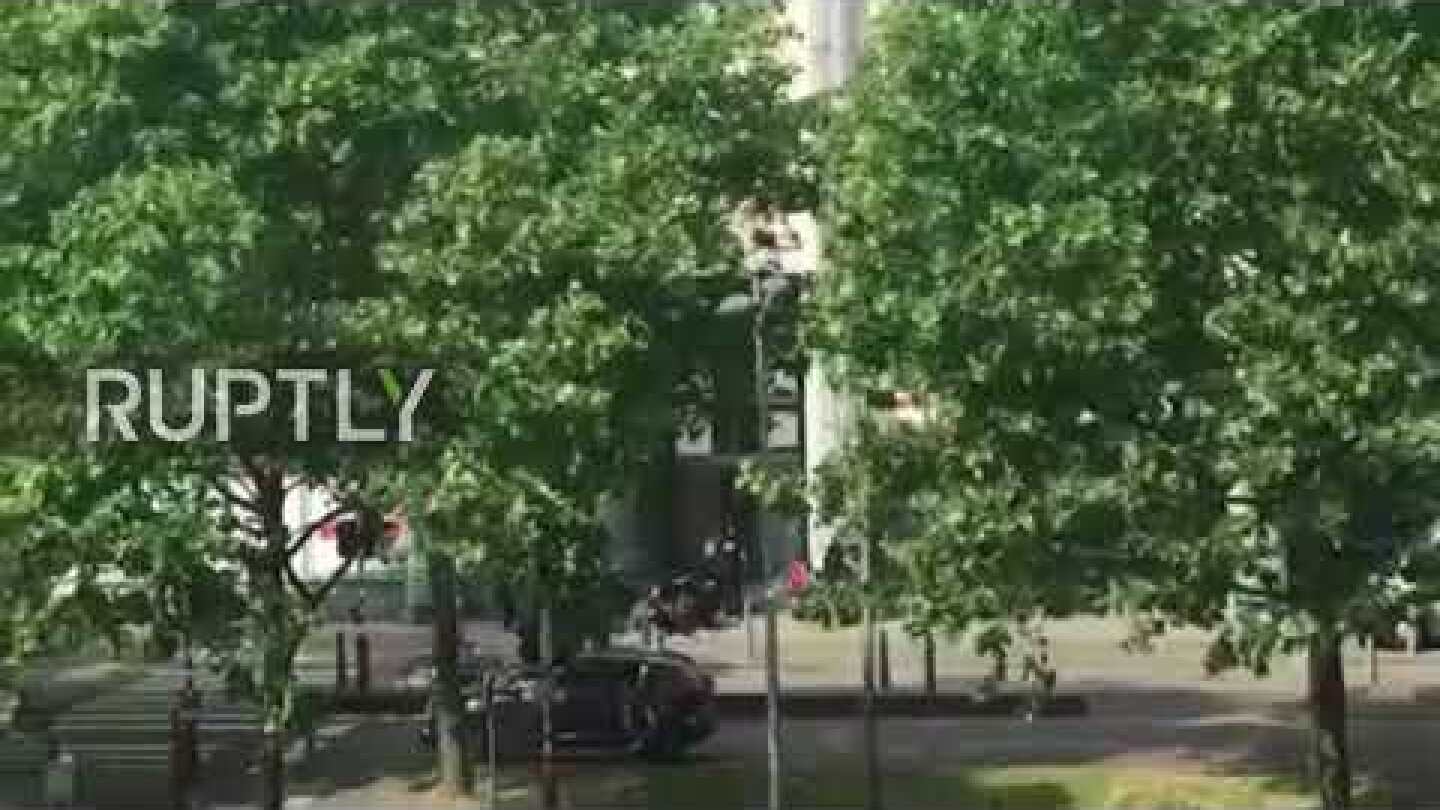 Belgium: Footage captures moment police shoot Liege attacker dead *EXCLUSIVE*