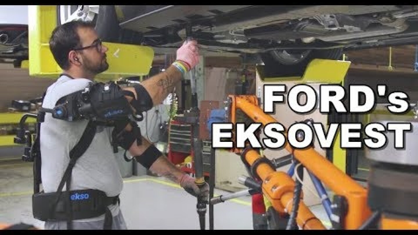 Ford Exoskeleton aka EksoVest in Action