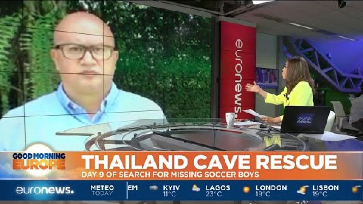 Thailand Cave Rescue: Day 9 for missing boys in the Tham Luang caves in Chiang Rai