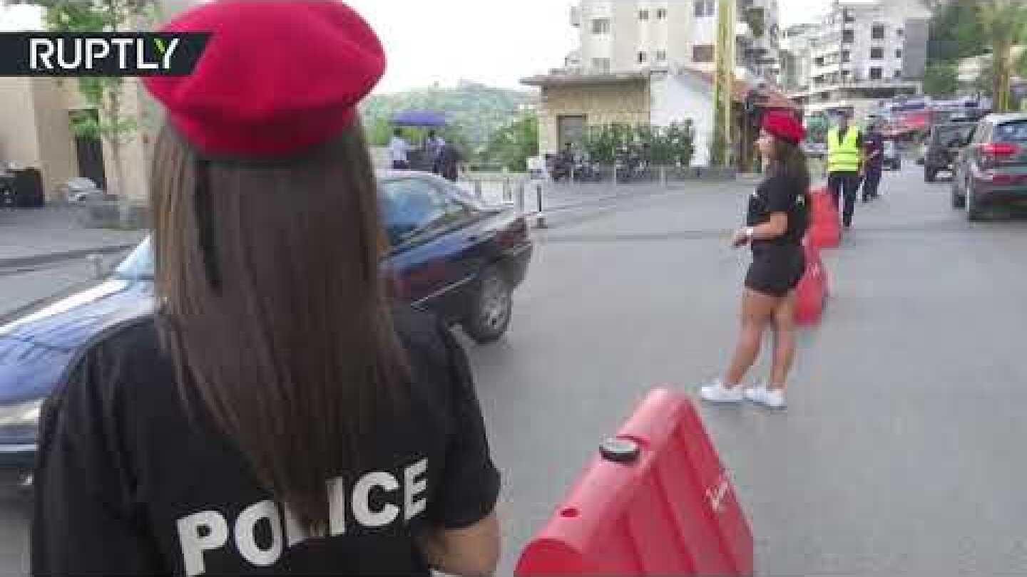 Hot in the city: Lebanese female police officers wear shorts as new uniform