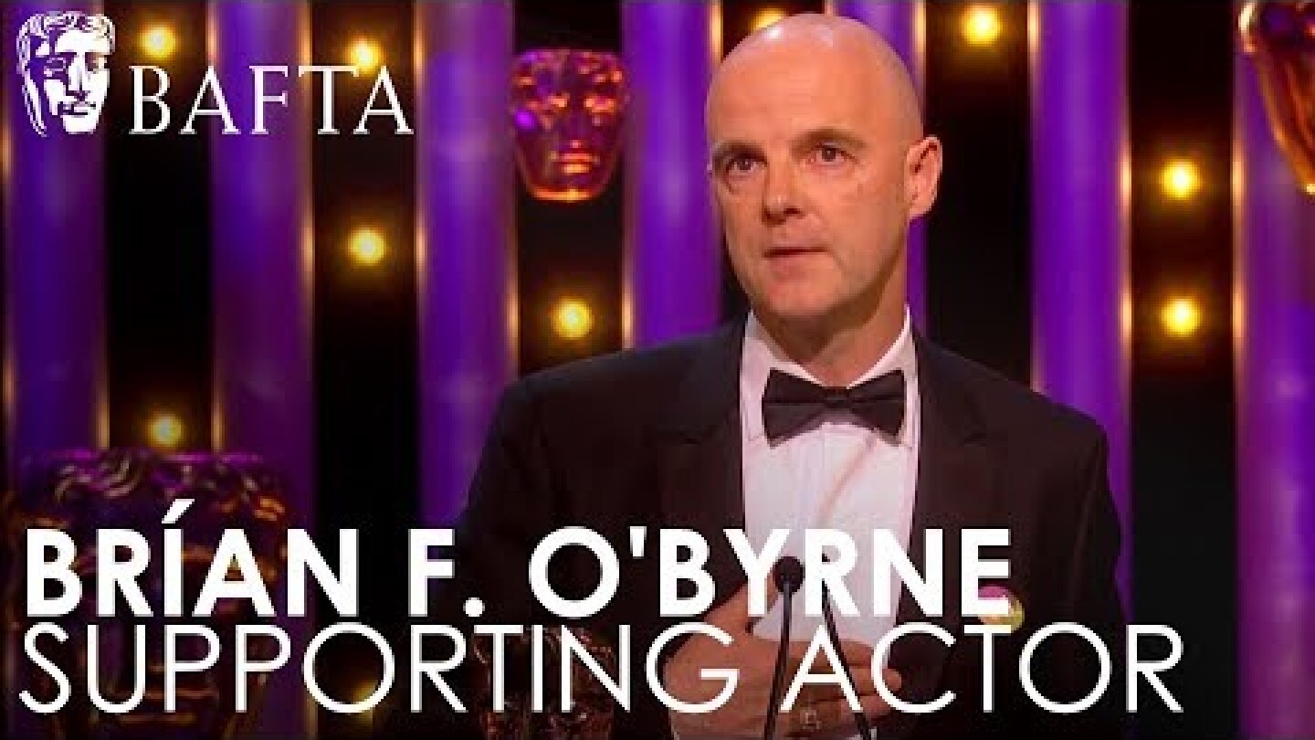 Brían F. O'Byrne wins Supporting Actor for Little Boy Blue | BAFTA TV Awards 2018