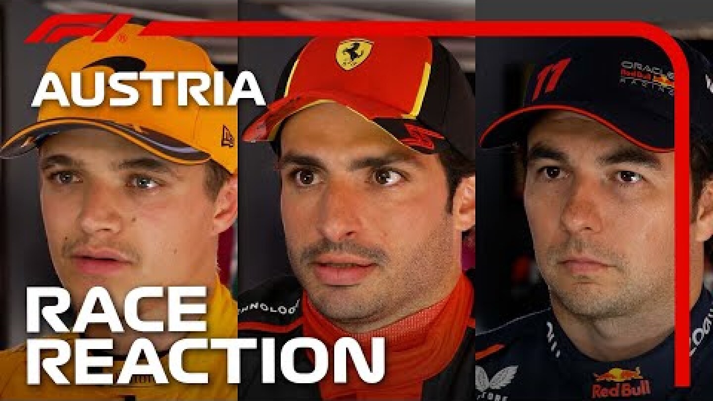 Driver Reaction After The Race | 2023 Austrian Grand Prix
