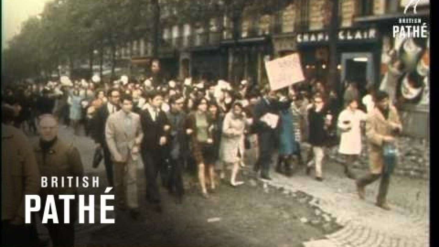 Riots In Paris (1968)