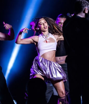 Η Μαρίνα Σάττι επί σκήνης στο Μάλμε για τη Eurovision 2024