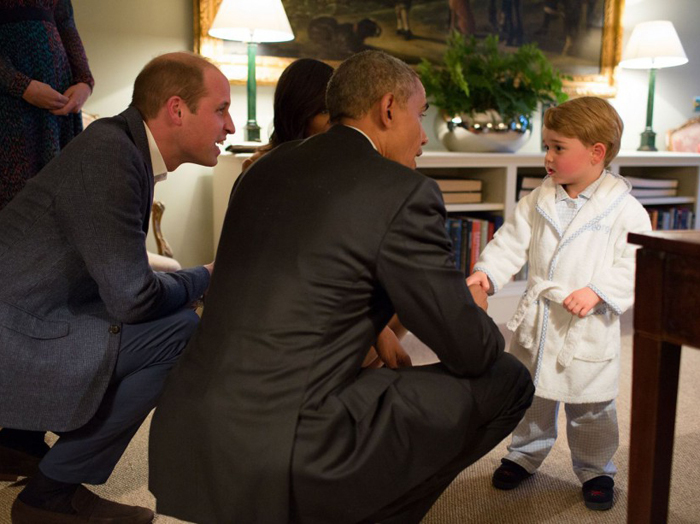 Συνάντηση με τον πρίγκιπα George στο Λονδίνο – Απρίλιος 2016 