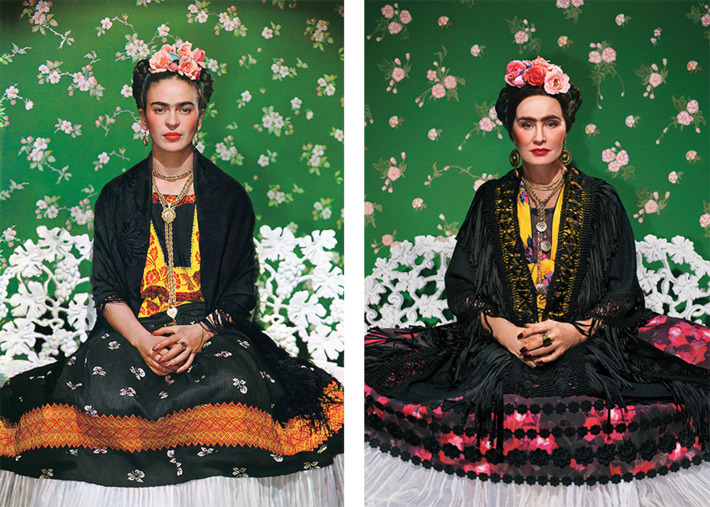  η Frida Kahlo, φωτογραφημένη από τον  Nickolas Muray, 1939