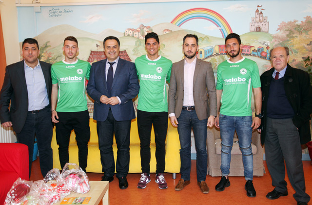Ξεκίνησε το πρόγραμμα εταιρικής υπευθυνότητας της Stoiximan.gr Football League. Stoiximan & Αχαρναϊκός στο Κέντρο Ατόμων με Ειδικές Ανάγκες Δήμου Αχαρνών Αρωγή. 
