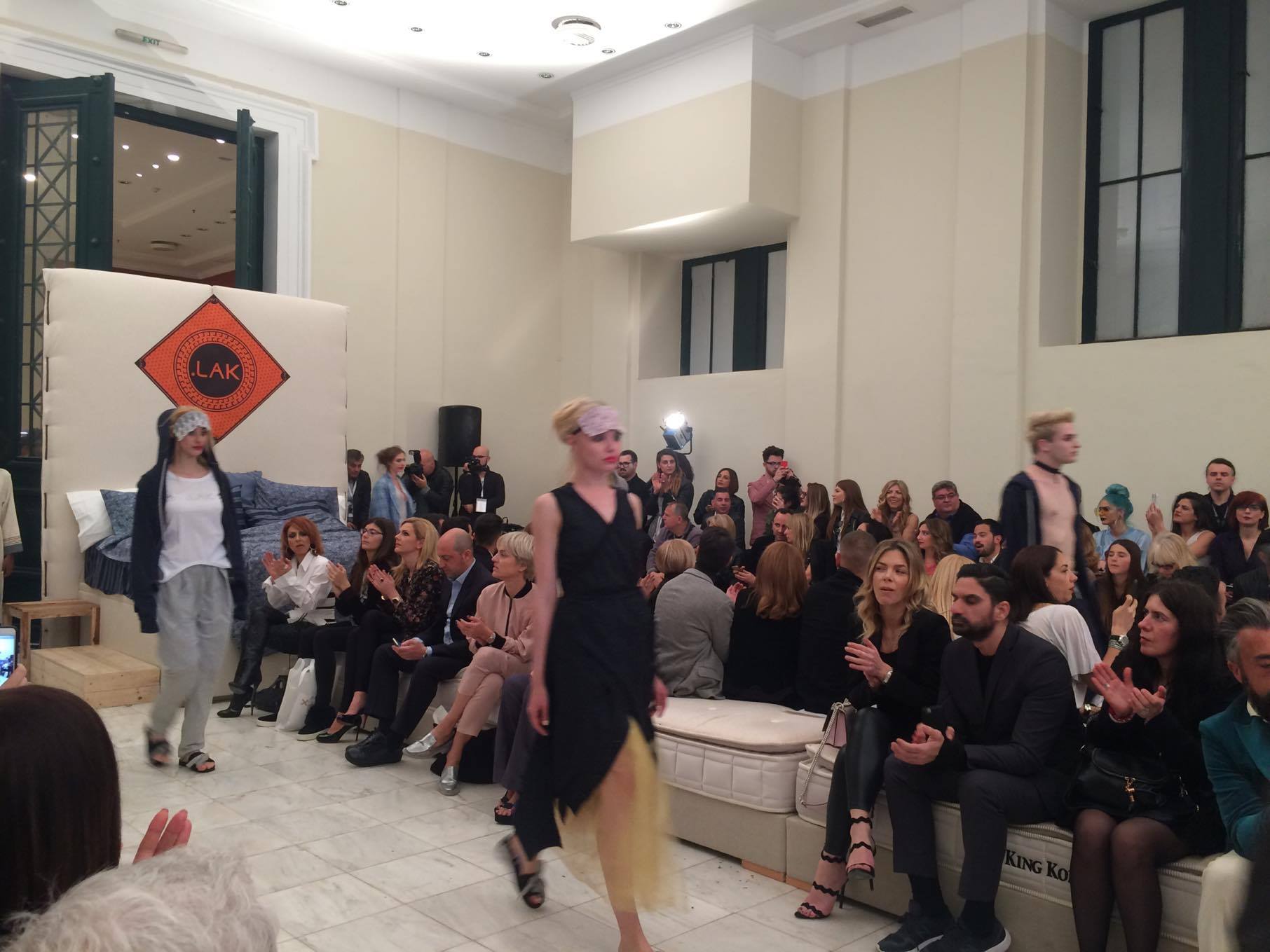 Στην επίδειξη μόδας της LAK στην Athens Xclusive Designers Week