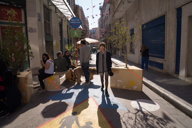 Τέσσερις νέοι δρόμοι μόνο για πεζούς έρχονται στο Εμπορικό Τρίγωνο της Αθήνας 