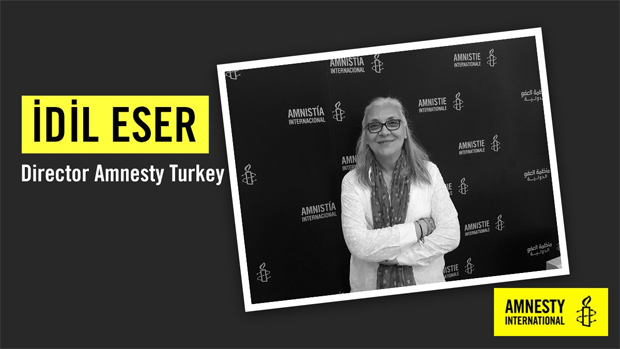 Η διευθύντρια της Διεθνούς Αμνηστίας στην Τουρκία Ιντίλ Εσέρ