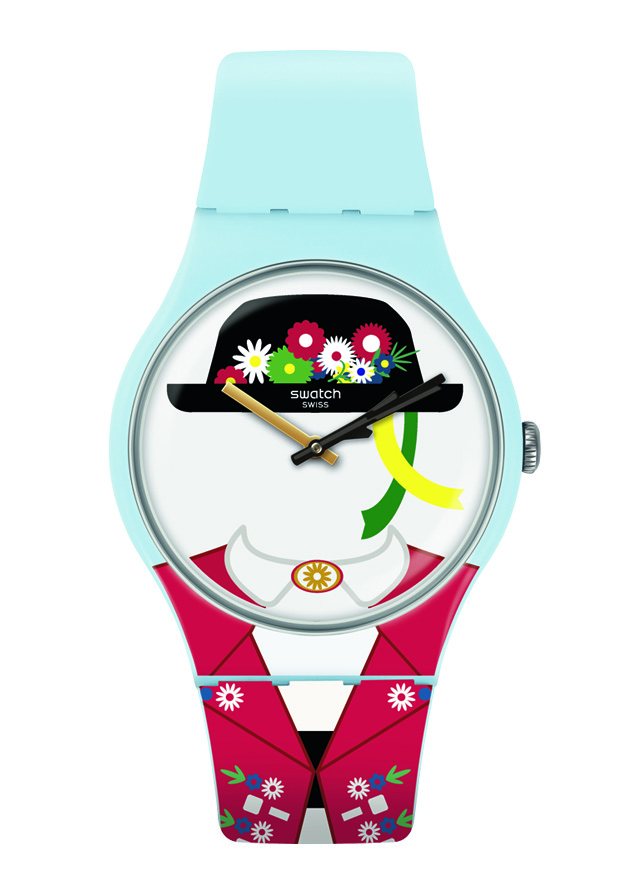 Swatch. Ρολόι χειρός Yodle, σειρά «Swissness», €70