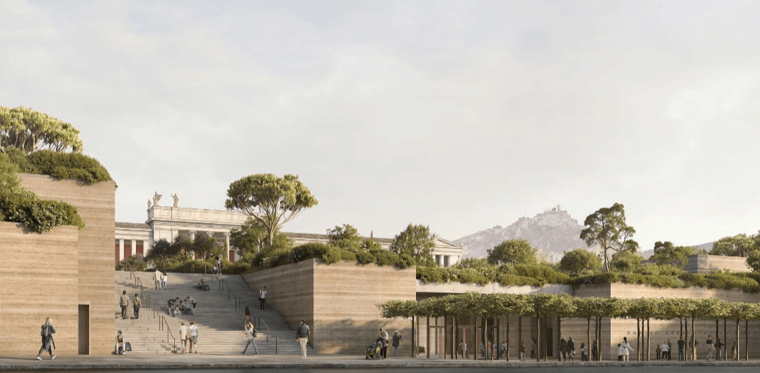 Φωτορεαλιστική απεικόνιση νέας εισόδου ΕΑΜ 