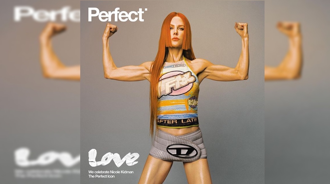 Η Νικόλ Κίντμαν στο εξώφυλλο του Perfect