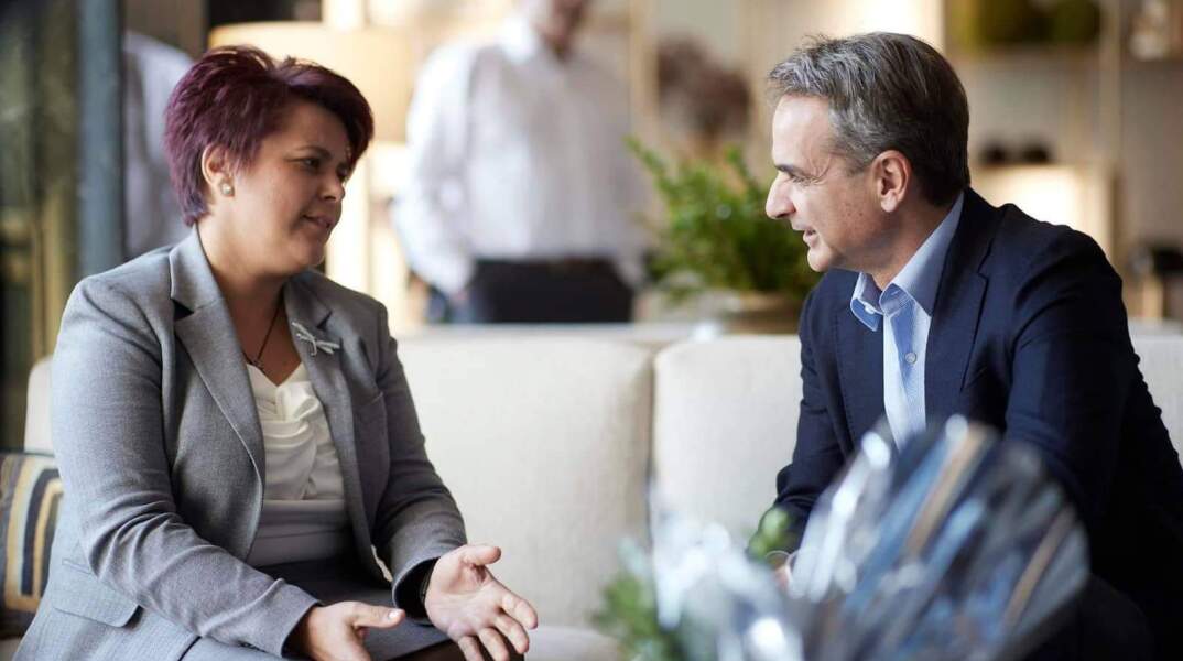 Θεσσαλονίκη: Την Αναστασία Καλαλίδου, πολύτεκνη αγρότισσα από την Πέλλα συνάντησε ο πρωθυπουργός	