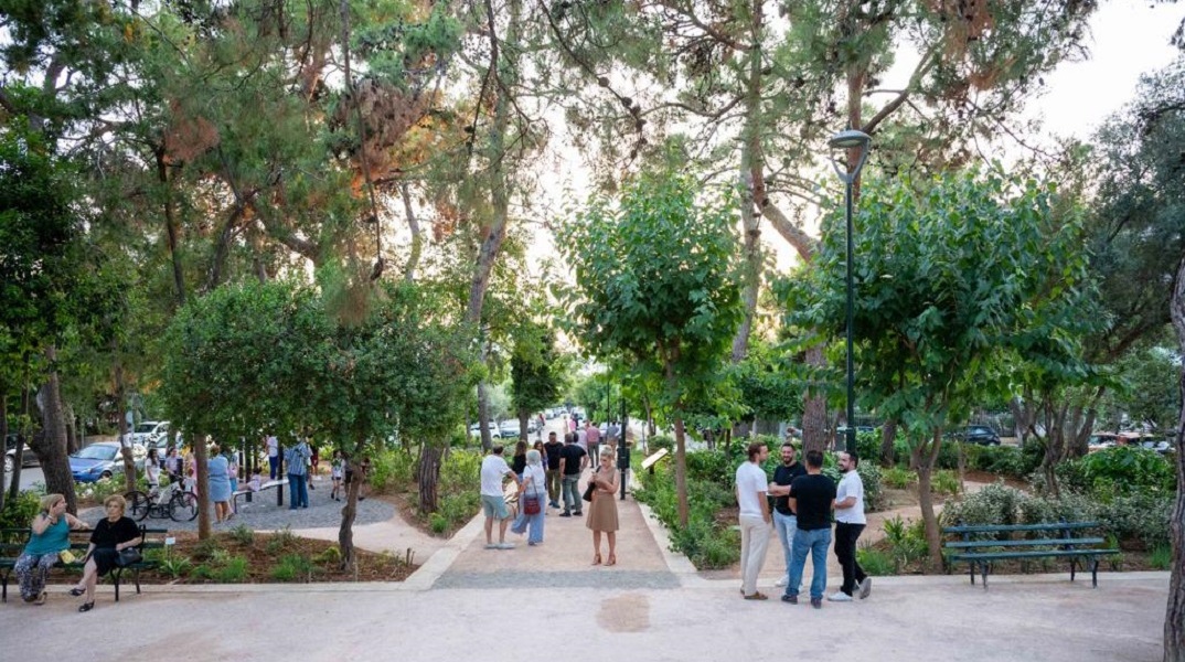 Δήμος Αθηναίων: Εγκαινιάστηκε το αναμορφωμένο πάρκο Δημήτρη Πικιώνη