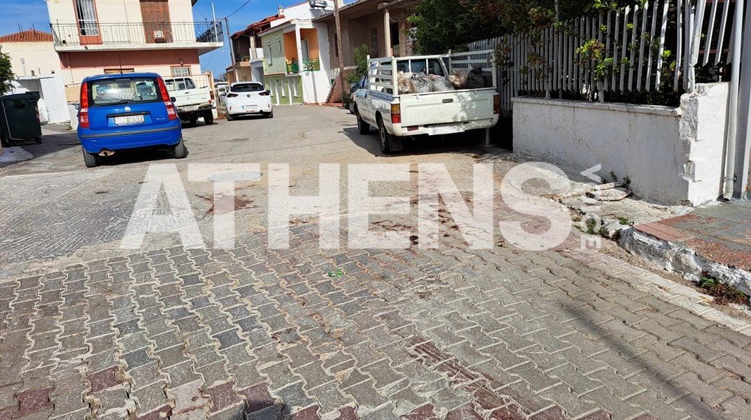 Το σημεία όπου έλαβε χώρα το περιστατικό με τον πυροβολισμό