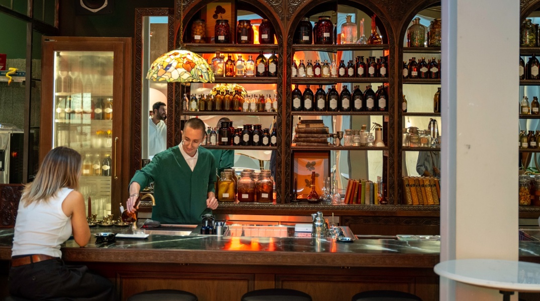Bar Herbarium στην αγορά Μοδιάνο 