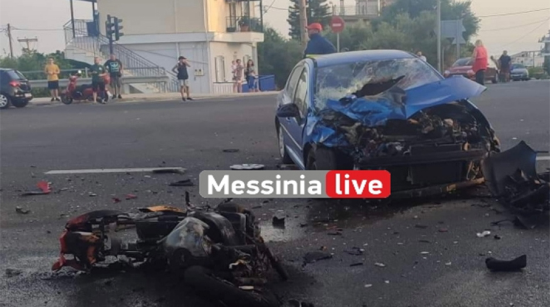 Τροχαίο στην Καλαμάτα