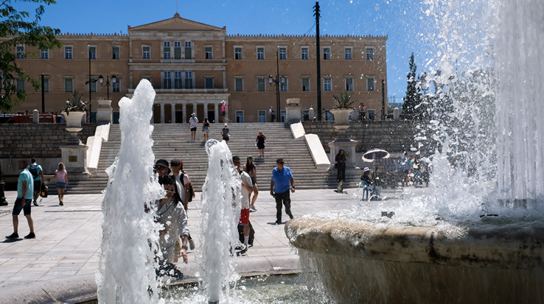 Υψηλές θερμοκρασίες στο κέντρο της Αθήνας