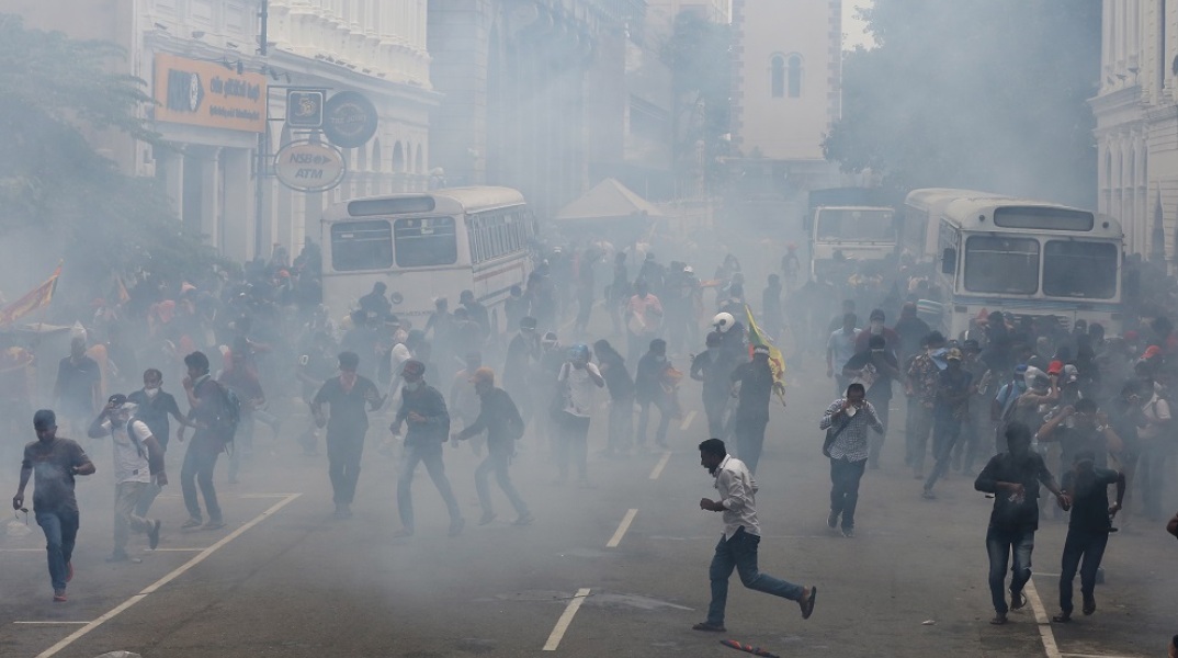 Σρι Λάνκα διαδηλώσεις