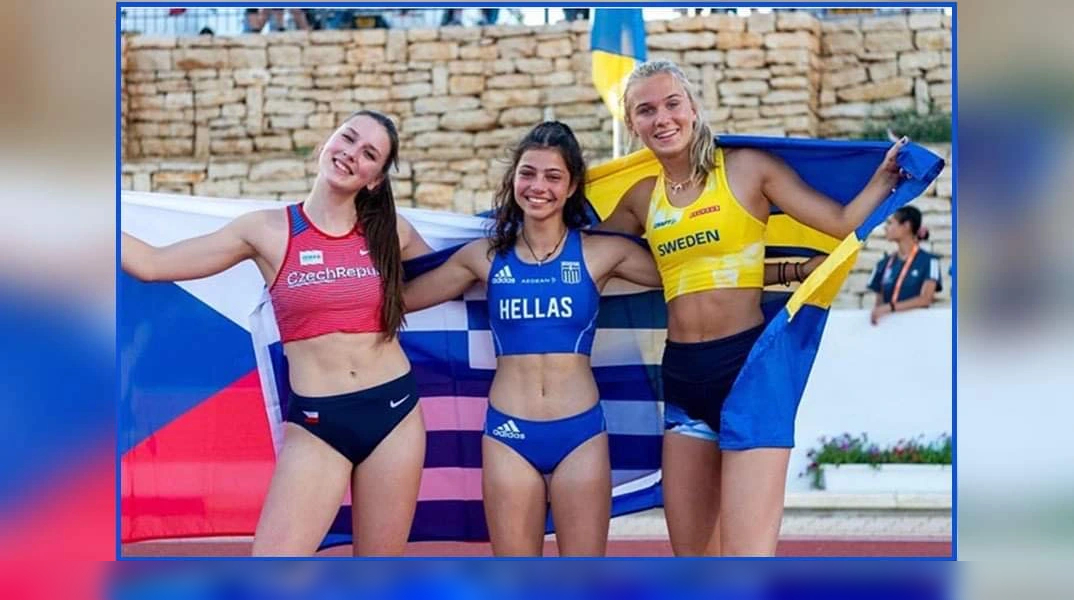 Ηλιάνα Τριανταφύλλου: Η 17χρονη πρωταθλήτρια Ευρώπης στο άλμα επί κοντώ