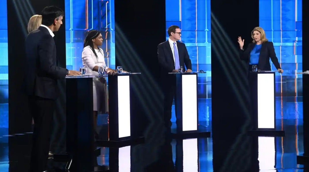 Κερδισμένος ο Σουνάκ στη δεύτερη τηλεμαχία για τη διαδοχή του Τζόνσον