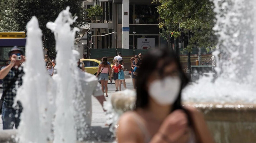 Ζέστη στο κέντρο της Αθήνας αναμένεται αύριο Τετάρτη (20/7), σύμφωνα με την πρόγνωση καιρού