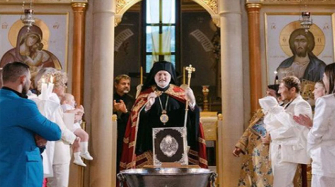 Βάπτιση - Αρχιεπίσκοπος Αμερικής Ελπιδοφόρος