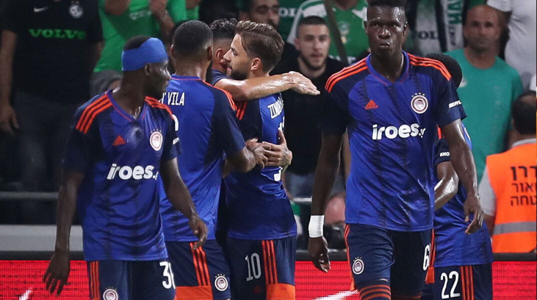 Ο Ολυμπιακός ήρθε ισόπαλος 1-1 με τη Μακάμπι Χάιφα στο Ισραήλ για τα προκριματικά του Champions League