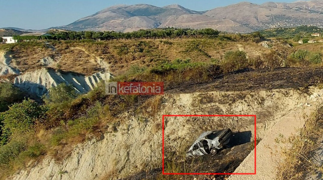 Το αυτοκίνητο που οδηγούσε η μητέρα στην Κεφαλονιά