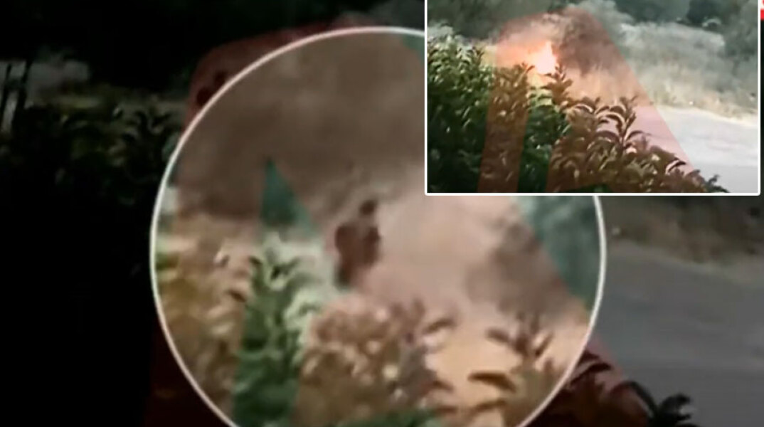 Ο εμπρηστής που έβαλε φωτιά στην Παλλήνη