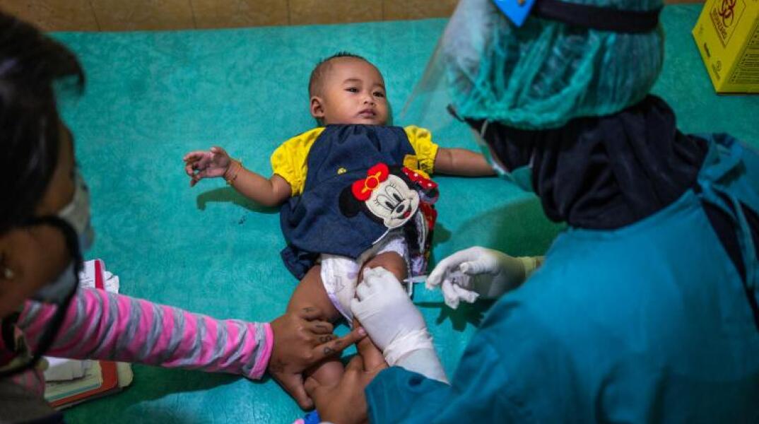 ΟΗΕ: Τα παιδιά χάνουν τους συνήθεις εμβολιασμούς 