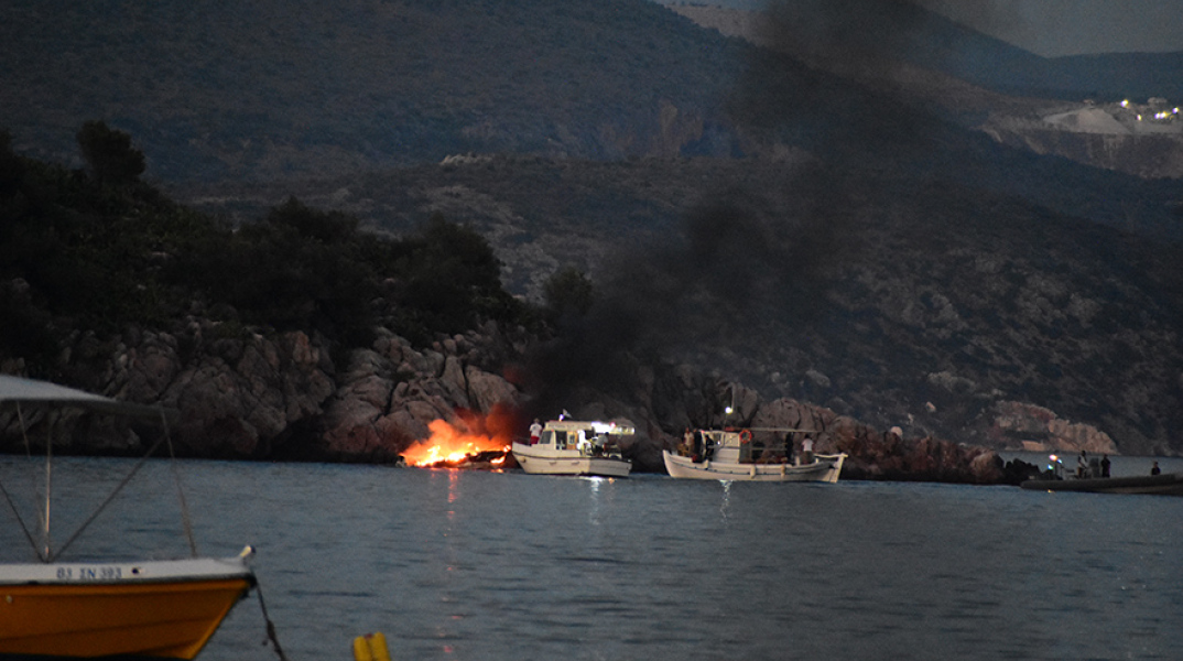 Έκρηξη σε σκάφος στο Τολό Αργολίδας