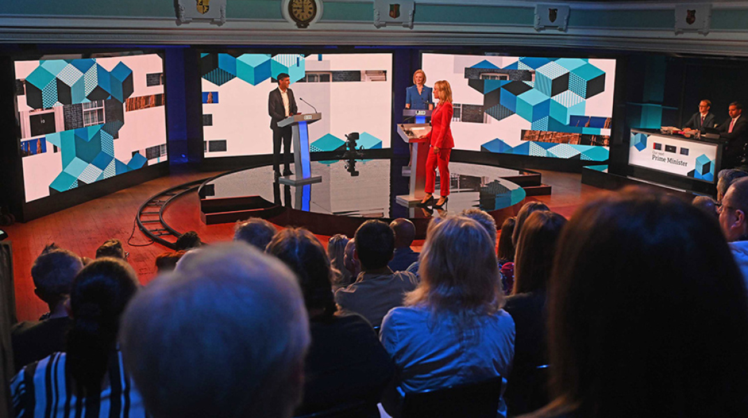 Τηλεμαχία μεταξύ της Λιζ Τρας και του Ρίσι Σούνακ