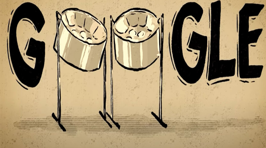 Το μουσικό όργανο «steelpan» τιμά με Doodle η Google