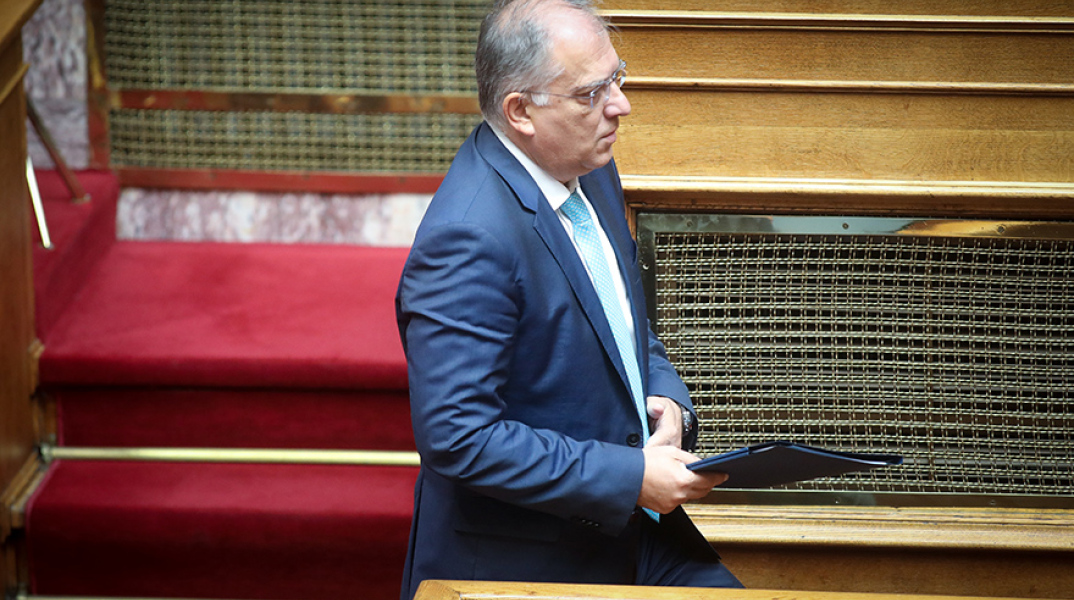 Ο υπουργός Προστασίας του Πολίτη Τάκης Θεοδωρικάκος