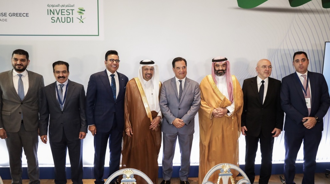 ΕΠΙΧΕΙΡΗΜΑΤΙΚΗ ΣΥΝΑΝΤΗΣΗ ΣΤΟ ΠΛΑΙΣΙΟ ΤΗΣ ΕΠΙΣΚΕΨΗΣ ΤΟΥ ΠΡΙΓΚΙΠΑ - ΔΙΑΔΟΧΟΥ ΣΤΗΣ ΣΑΟΥΔΙΚΗΣ ΑΡΑΒΙΑΣ ΣΤΗΝ ΑΘΗΝΑ 