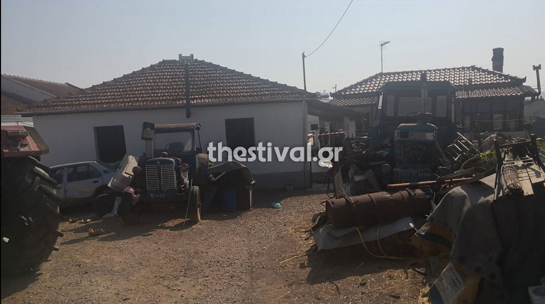 Το σπίτι όπου σημειώθηκε η μητροκτονία στη Θεσσαλονίκη