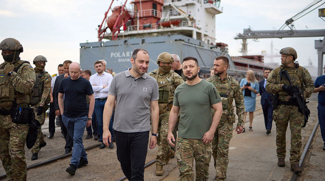 Ο Ουκρανός πρόεδρος Βολοντίμιρ Ζελένσκι