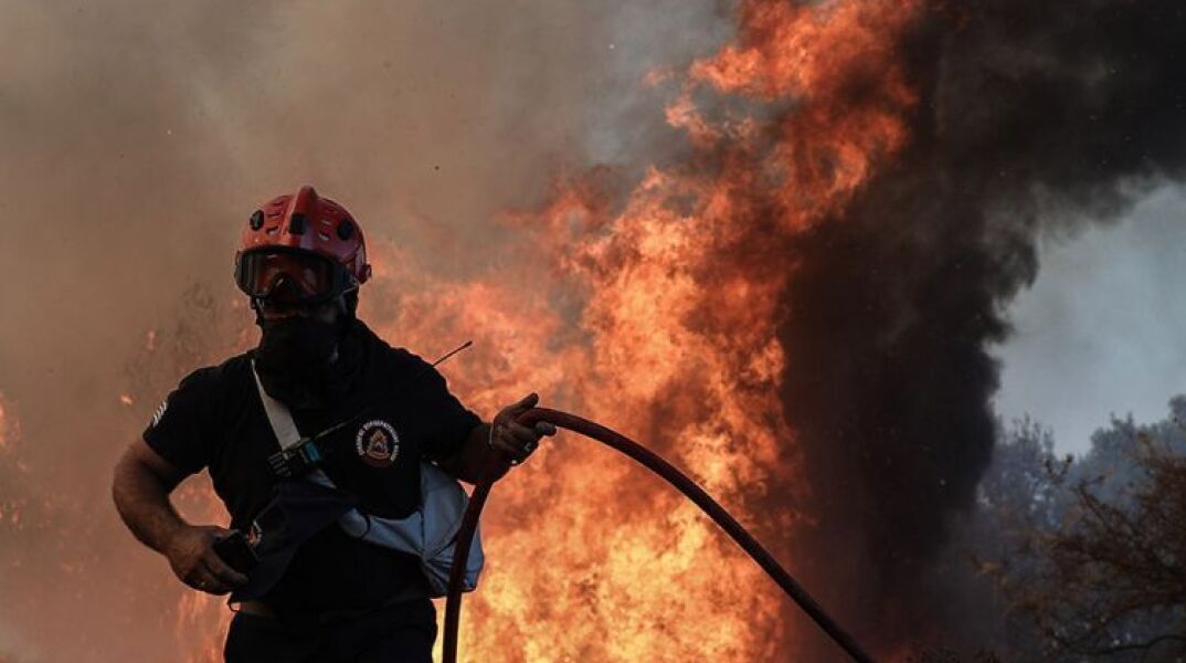 Μεσσηνία: Φωτιά στην Τραγάνα – Ισχυρές δυνάμεις στο σημείο