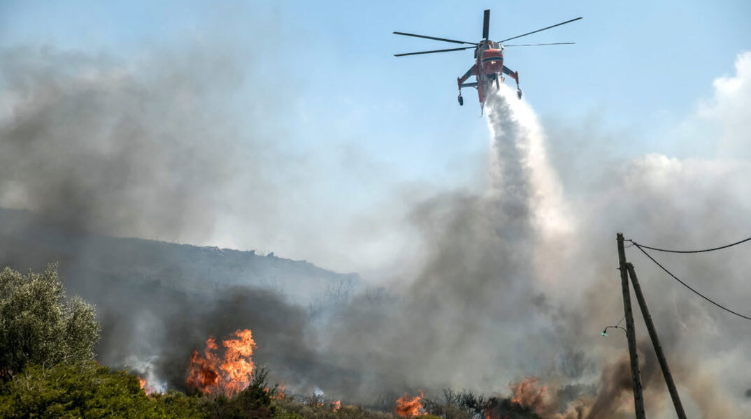 Πολύ υψηλός ο κίνδυνος πυρκαγιάς σήμερα Τρίτη (2 Αυγούστου) σε Σάμο, Χίο και Ικαρία