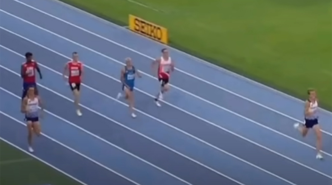 Τερμάτισε τελευταίος στο Παγκόσμιο Πρωτάθλημα επειδή αποκαλύφθηκε το μόριό του