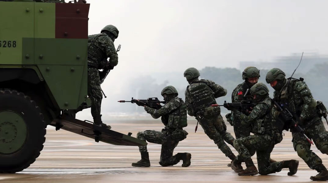Σε ετοιμότητα οι Ένοπλες Δυνάμεις στην Ταϊβάν