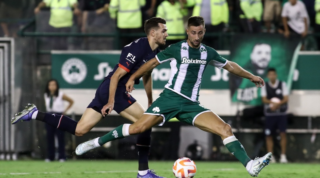 ΠΑΟ - Σλάβια Πράγας 1-1 στο Απόστολος Νικολαΐδης για το Europa Conference League